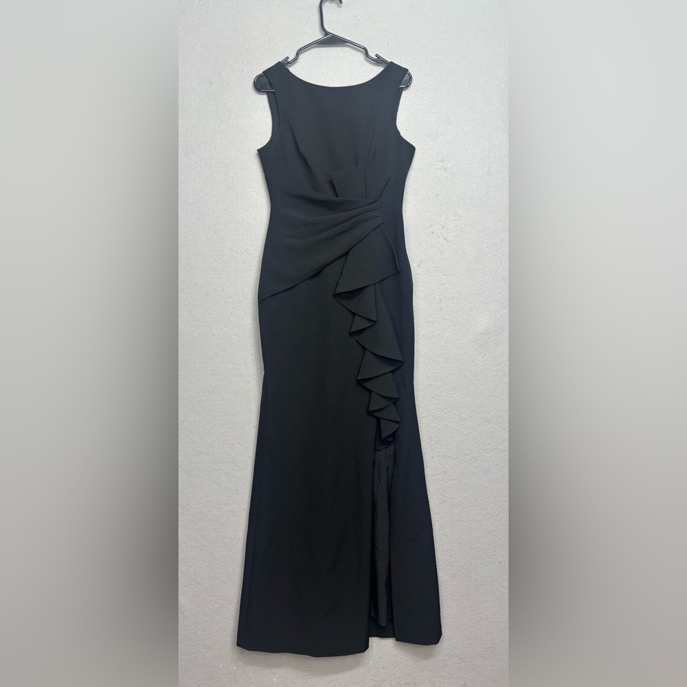 ELIZA J: Ruffle Front Gown size 4 - Picture 9 of 16